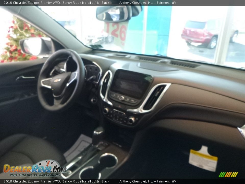 2018 Chevrolet Equinox Premier AWD Sandy Ridge Metallic / Jet Black Photo #11