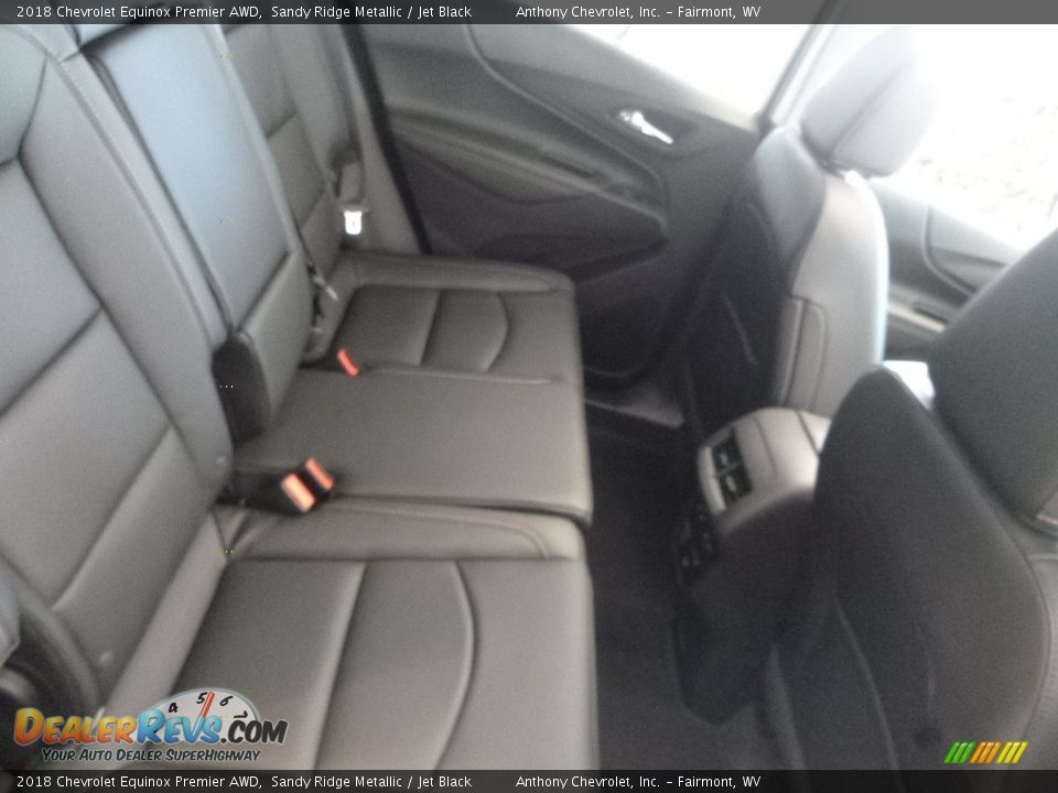 2018 Chevrolet Equinox Premier AWD Sandy Ridge Metallic / Jet Black Photo #12