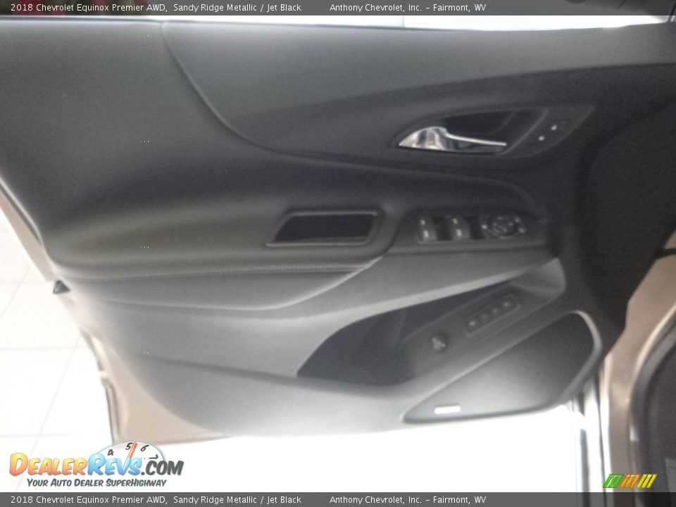2018 Chevrolet Equinox Premier AWD Sandy Ridge Metallic / Jet Black Photo #13