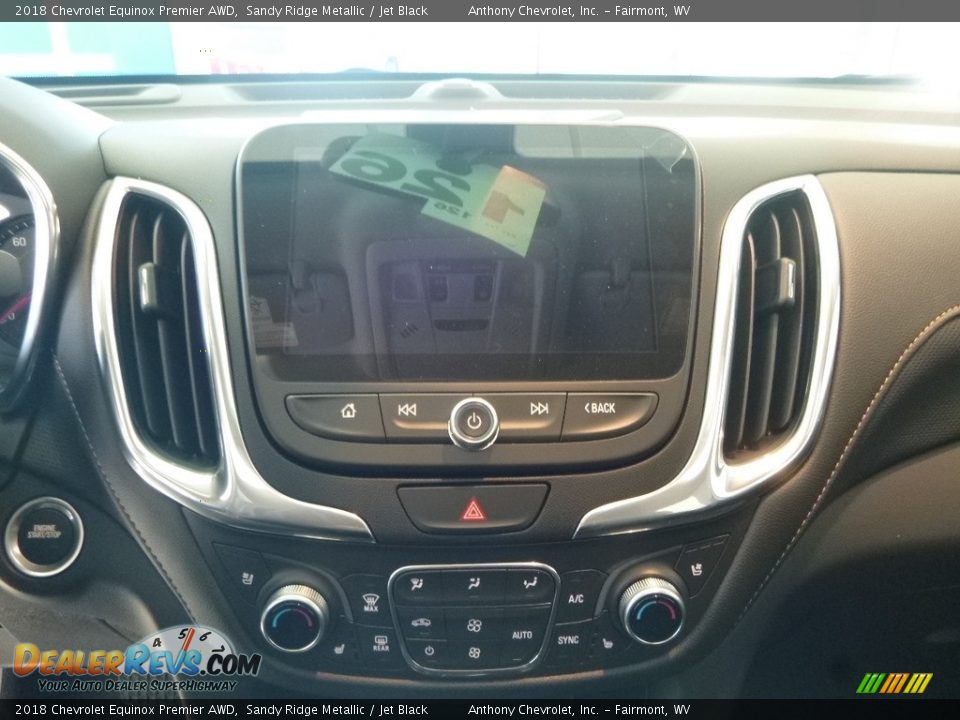 2018 Chevrolet Equinox Premier AWD Sandy Ridge Metallic / Jet Black Photo #16