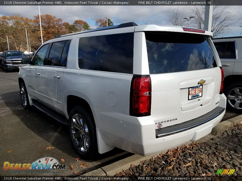 2018 Chevrolet Suburban Premier 4WD Iridescent Pearl Tricoat / Cocoa/­Mahogany Photo #4