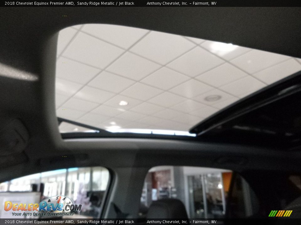 2018 Chevrolet Equinox Premier AWD Sandy Ridge Metallic / Jet Black Photo #20