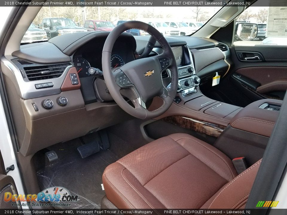 Cocoa/­Mahogany Interior - 2018 Chevrolet Suburban Premier 4WD Photo #7