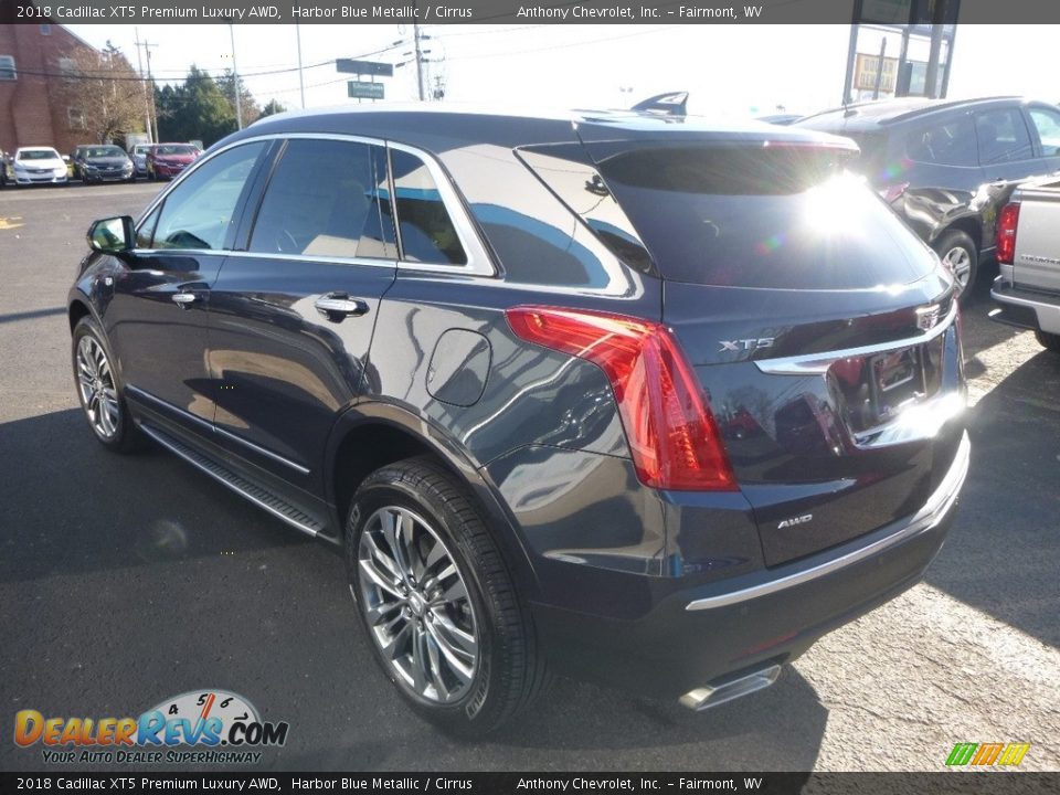 2018 Cadillac XT5 Premium Luxury AWD Harbor Blue Metallic / Cirrus Photo #6