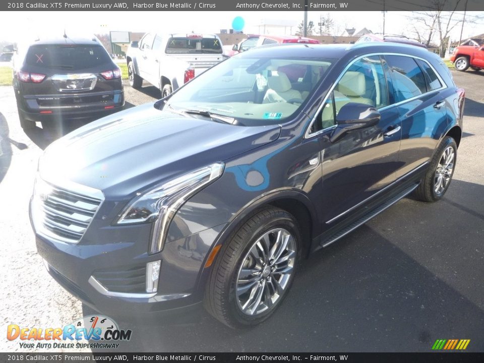 2018 Cadillac XT5 Premium Luxury AWD Harbor Blue Metallic / Cirrus Photo #7