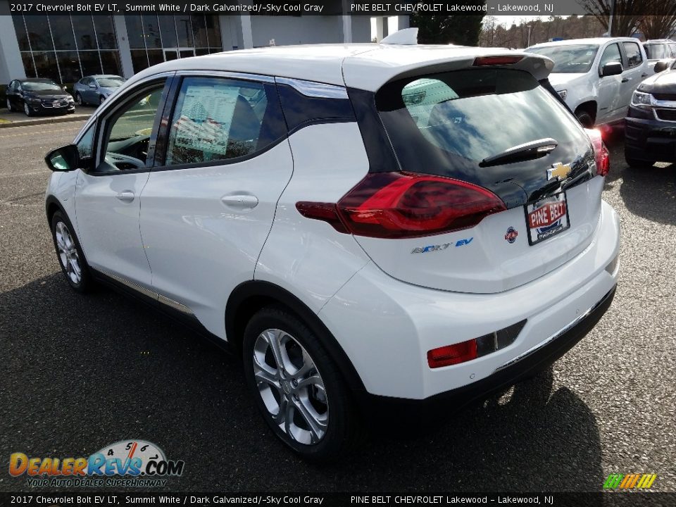2017 Chevrolet Bolt EV LT Summit White / Dark Galvanized/­Sky Cool Gray Photo #4