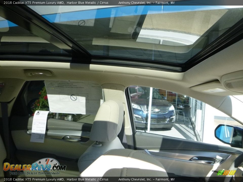 2018 Cadillac XT5 Premium Luxury AWD Harbor Blue Metallic / Cirrus Photo #11