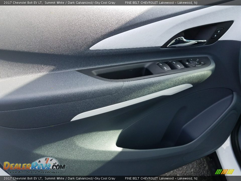 2017 Chevrolet Bolt EV LT Summit White / Dark Galvanized/­Sky Cool Gray Photo #8