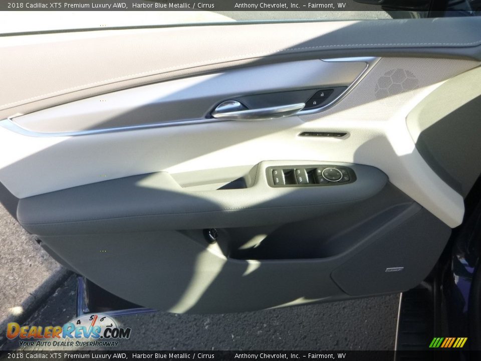 2018 Cadillac XT5 Premium Luxury AWD Harbor Blue Metallic / Cirrus Photo #14