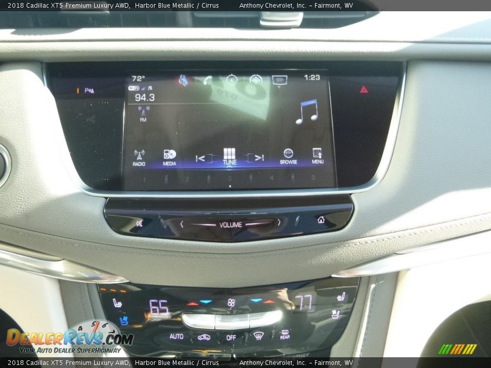 2018 Cadillac XT5 Premium Luxury AWD Harbor Blue Metallic / Cirrus Photo #16