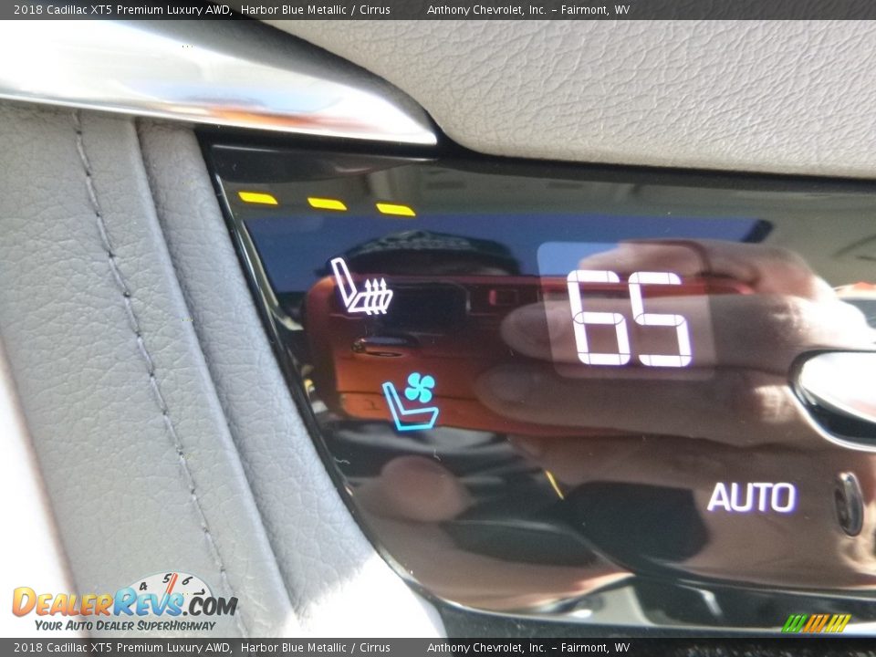 2018 Cadillac XT5 Premium Luxury AWD Harbor Blue Metallic / Cirrus Photo #19