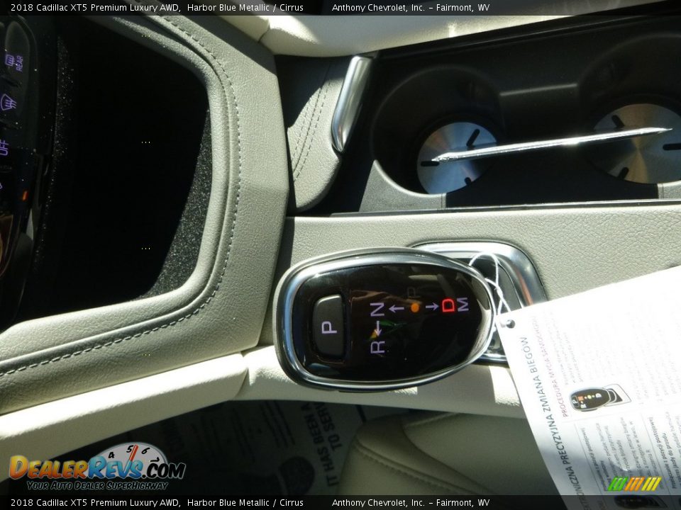 2018 Cadillac XT5 Premium Luxury AWD Harbor Blue Metallic / Cirrus Photo #20