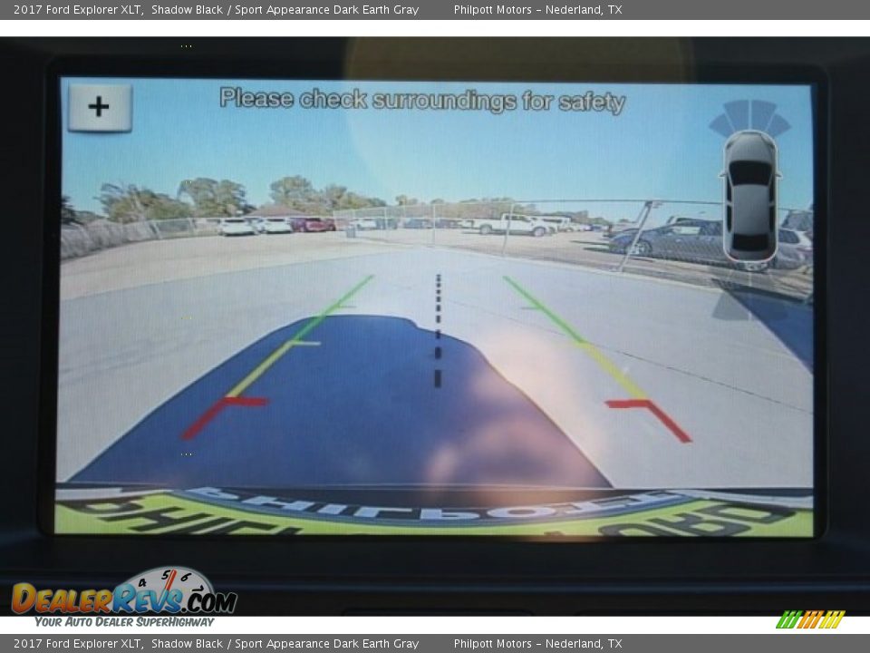 2017 Ford Explorer XLT Shadow Black / Sport Appearance Dark Earth Gray Photo #13