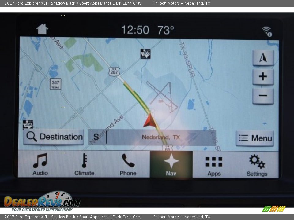 2017 Ford Explorer XLT Shadow Black / Sport Appearance Dark Earth Gray Photo #14