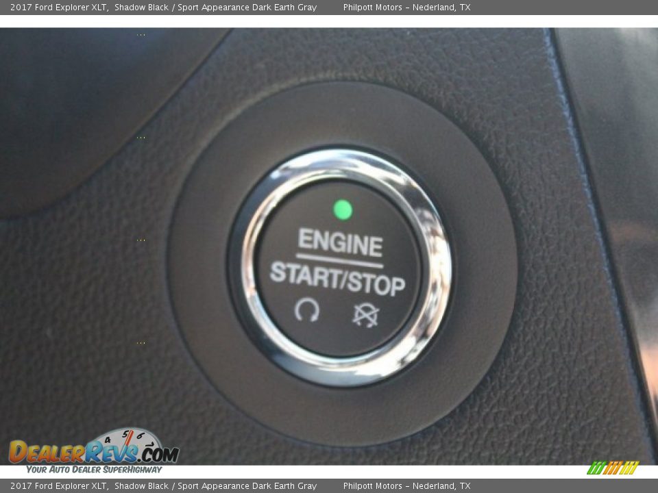 2017 Ford Explorer XLT Shadow Black / Sport Appearance Dark Earth Gray Photo #16