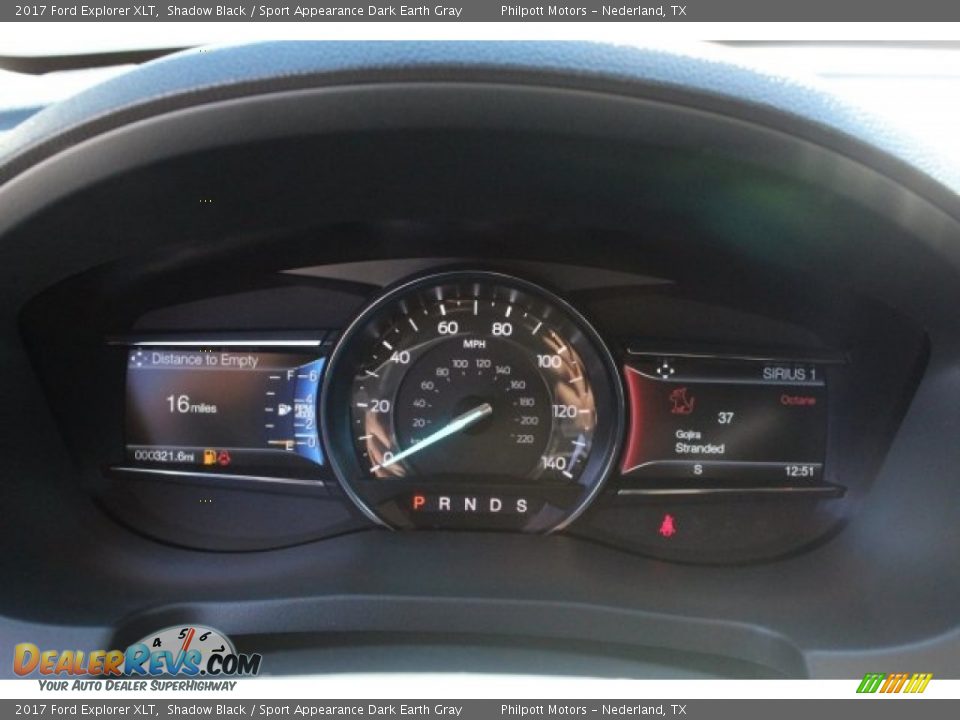 2017 Ford Explorer XLT Shadow Black / Sport Appearance Dark Earth Gray Photo #20