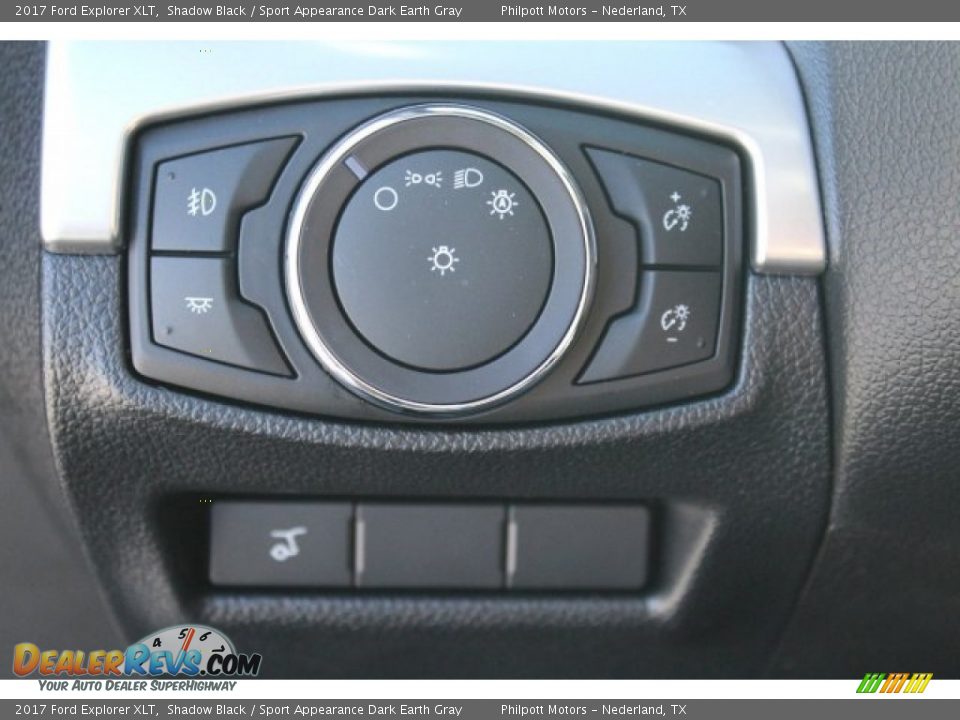 2017 Ford Explorer XLT Shadow Black / Sport Appearance Dark Earth Gray Photo #21