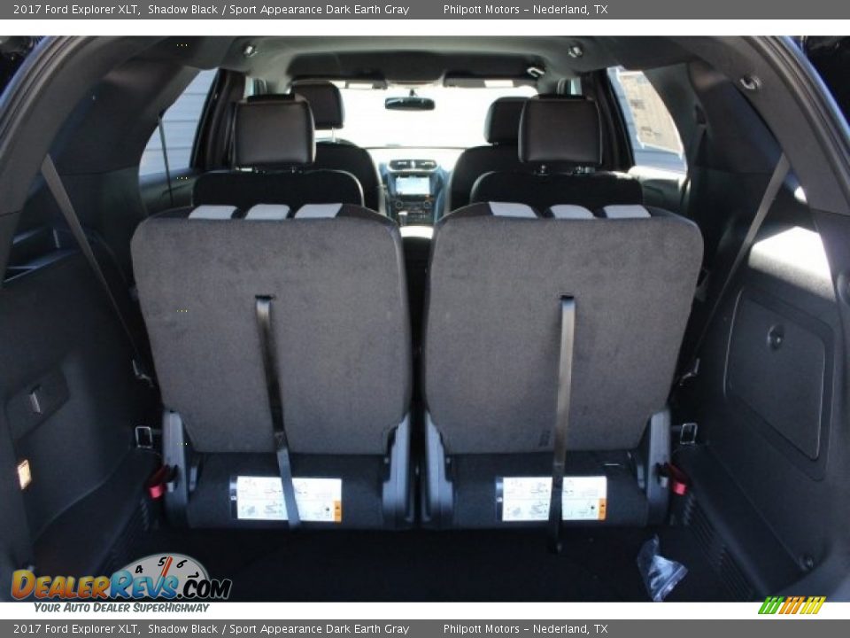 2017 Ford Explorer XLT Shadow Black / Sport Appearance Dark Earth Gray Photo #27