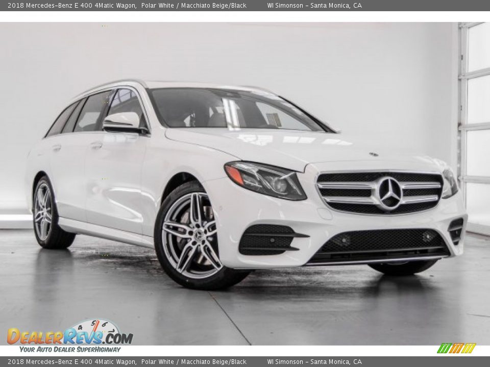 Front 3/4 View of 2018 Mercedes-Benz E 400 4Matic Wagon Photo #12