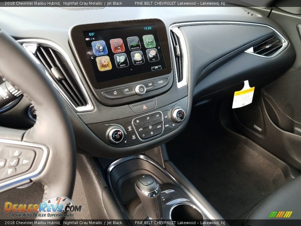 2018 Chevrolet Malibu Hybrid Nightfall Gray Metallic / Jet Black Photo #10