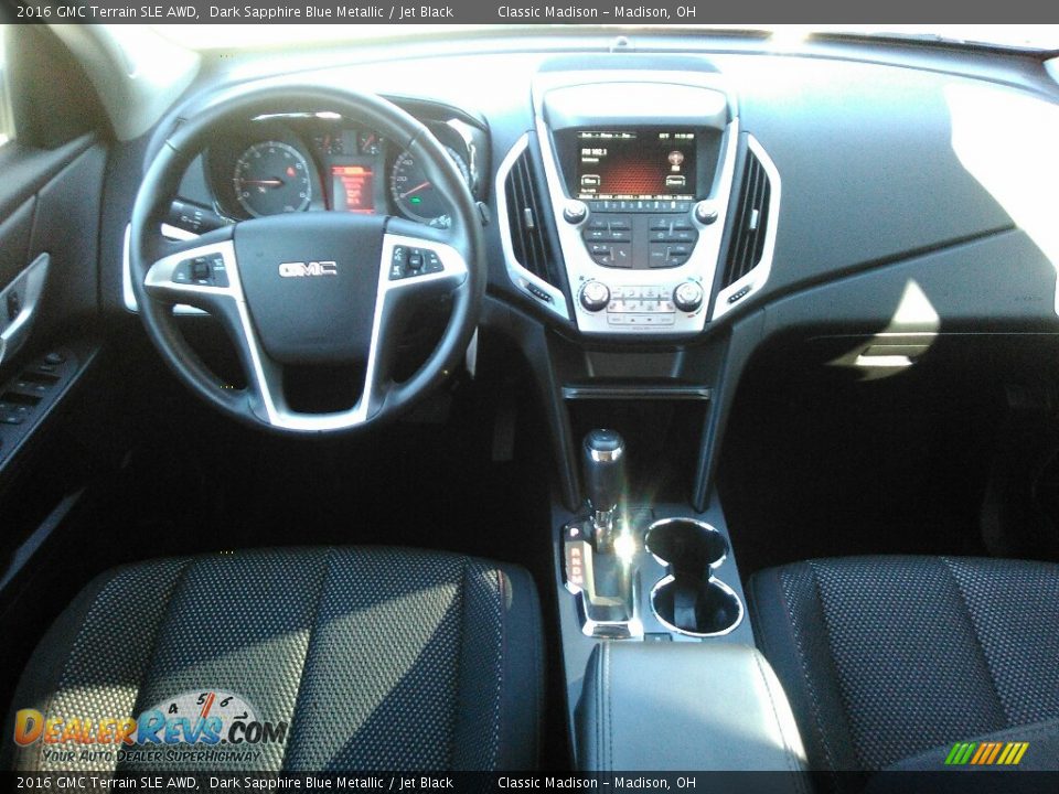 2016 GMC Terrain SLE AWD Dark Sapphire Blue Metallic / Jet Black Photo #4