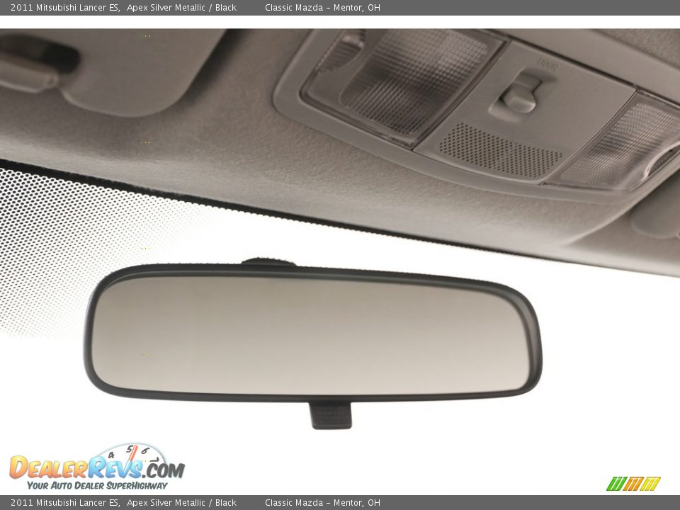 2011 Mitsubishi Lancer ES Apex Silver Metallic / Black Photo #9