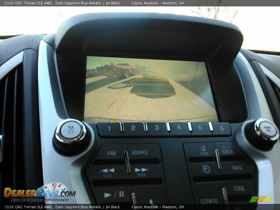 2016 GMC Terrain SLE AWD Dark Sapphire Blue Metallic / Jet Black Photo #7