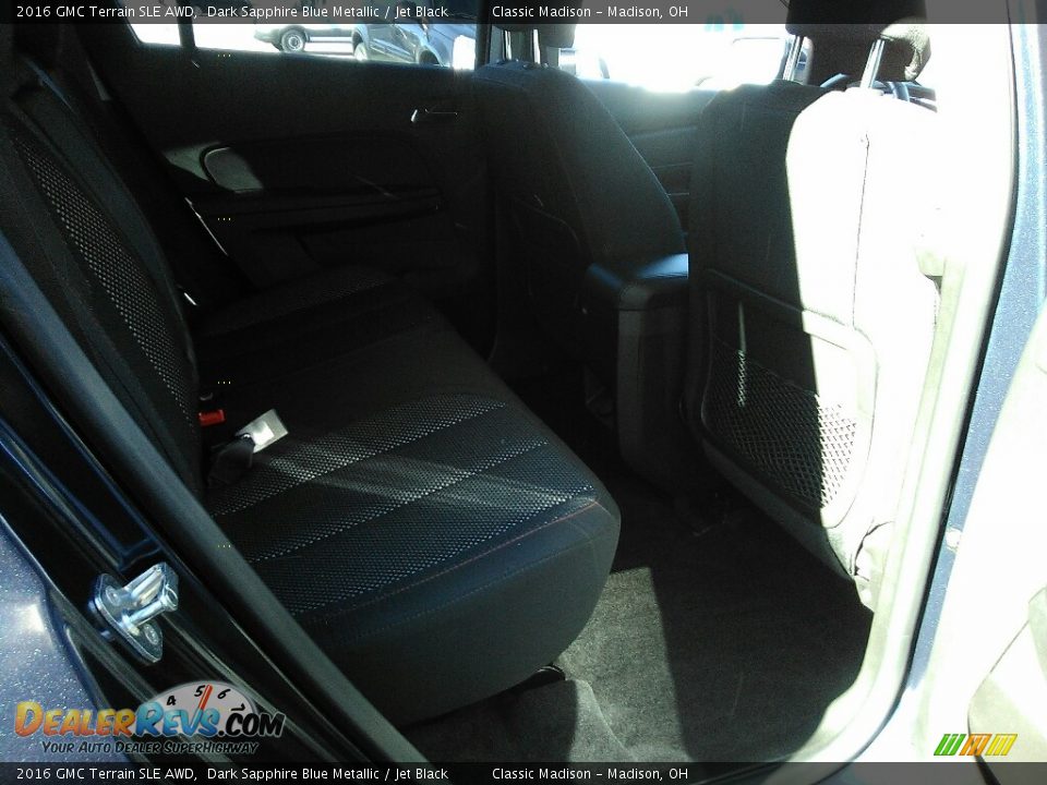 2016 GMC Terrain SLE AWD Dark Sapphire Blue Metallic / Jet Black Photo #8
