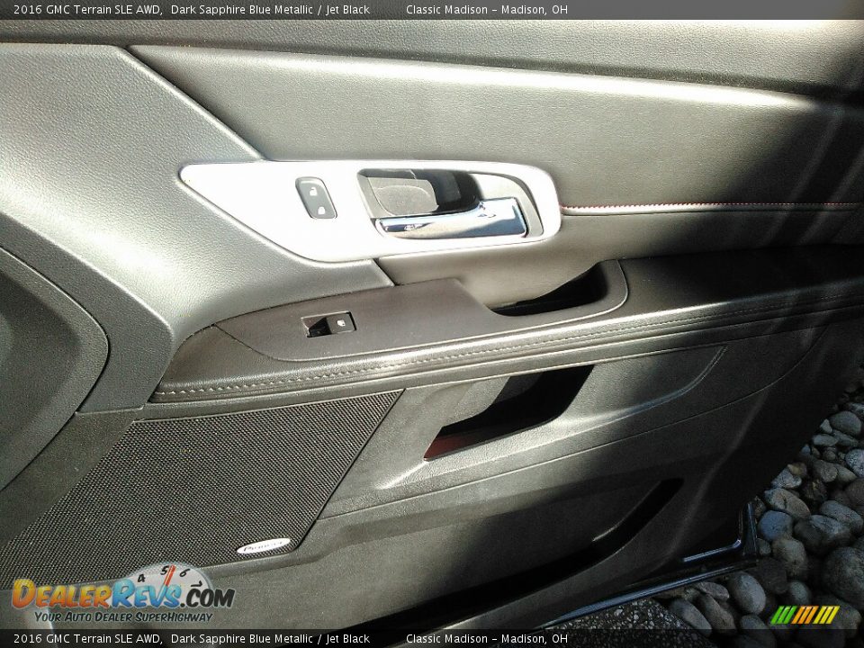 2016 GMC Terrain SLE AWD Dark Sapphire Blue Metallic / Jet Black Photo #9