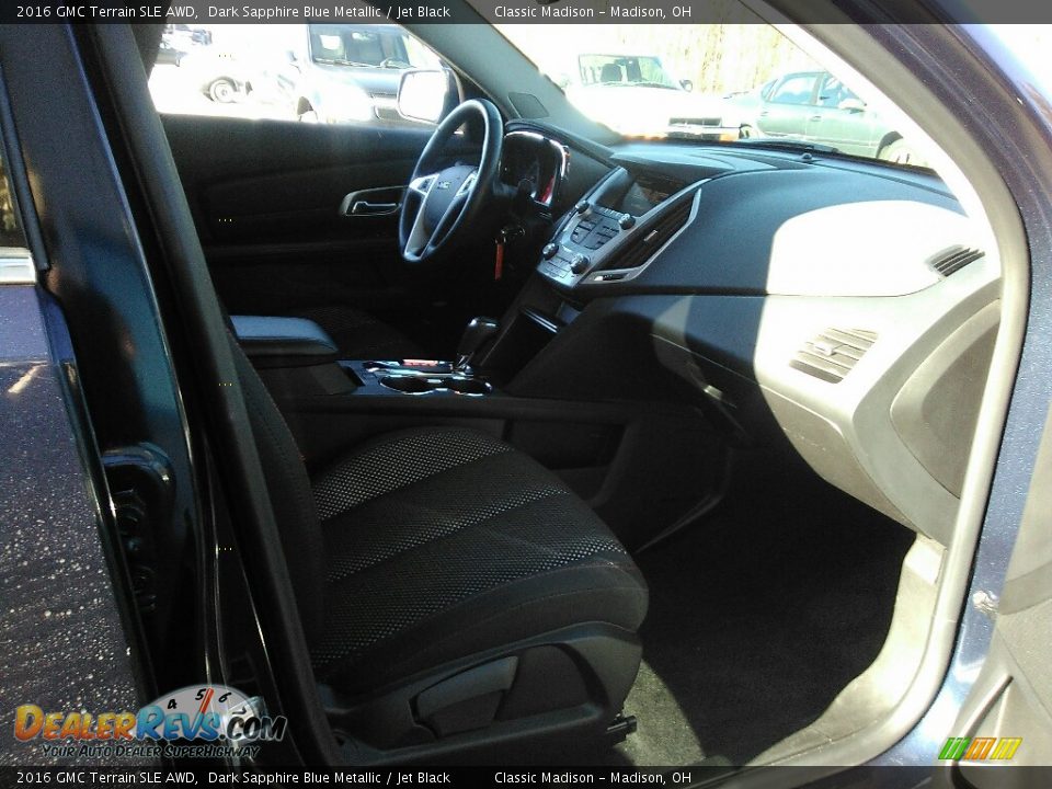 2016 GMC Terrain SLE AWD Dark Sapphire Blue Metallic / Jet Black Photo #10