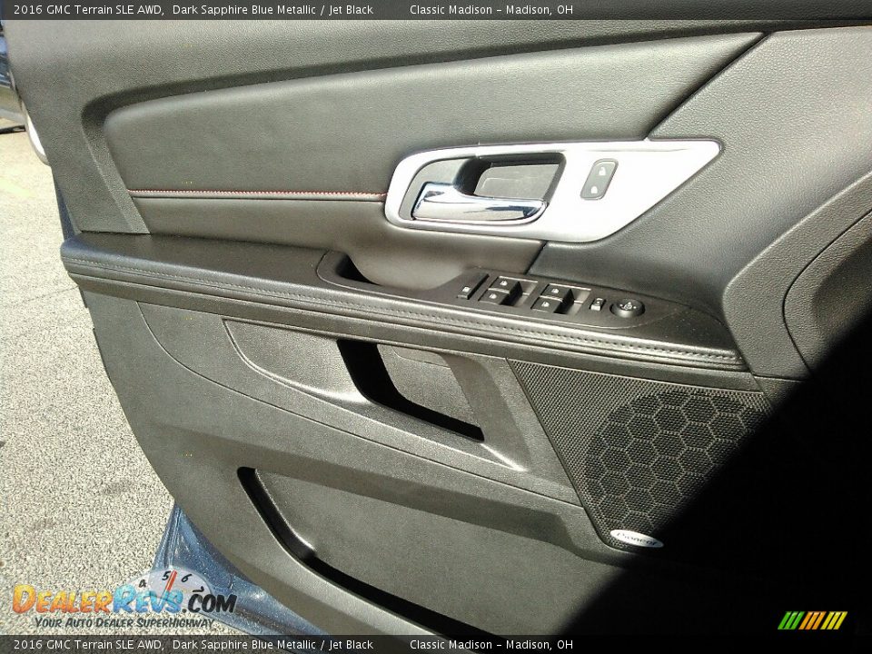 2016 GMC Terrain SLE AWD Dark Sapphire Blue Metallic / Jet Black Photo #11