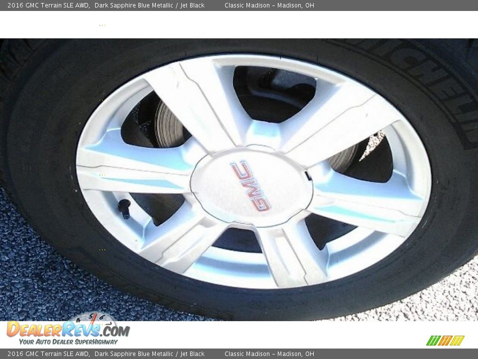 2016 GMC Terrain SLE AWD Dark Sapphire Blue Metallic / Jet Black Photo #15