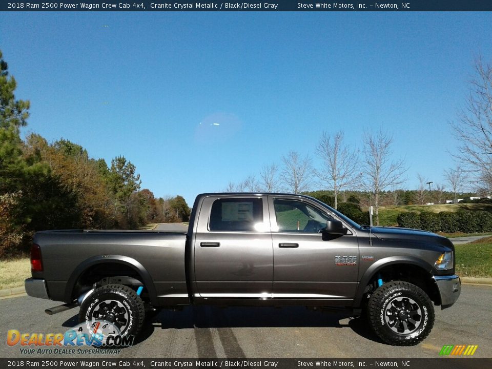 2018 Ram 2500 Power Wagon Crew Cab 4x4 Granite Crystal Metallic / Black/Diesel Gray Photo #5