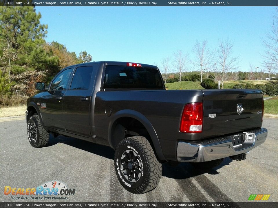 2018 Ram 2500 Power Wagon Crew Cab 4x4 Granite Crystal Metallic / Black/Diesel Gray Photo #8