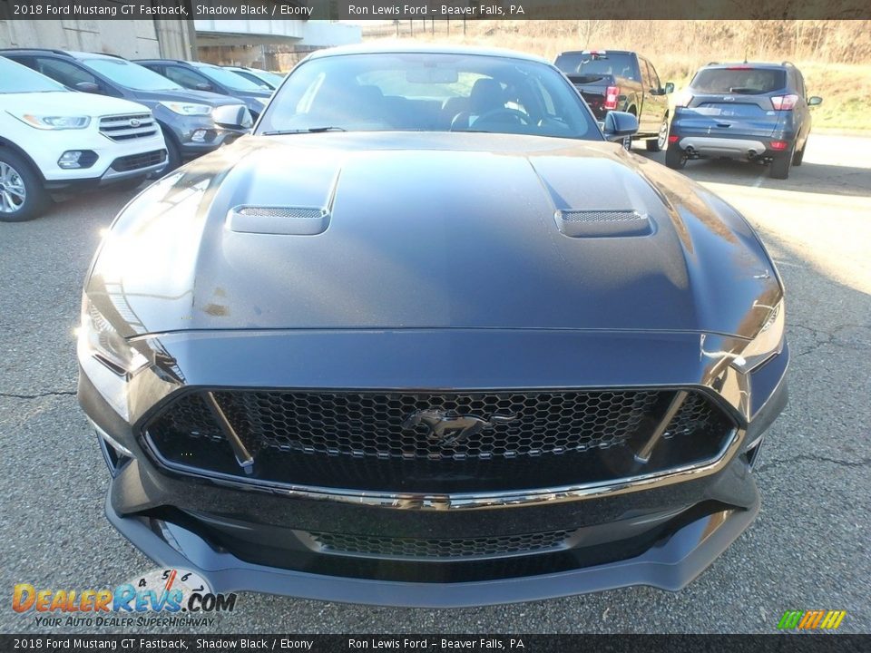 2018 Ford Mustang GT Fastback Shadow Black / Ebony Photo #7