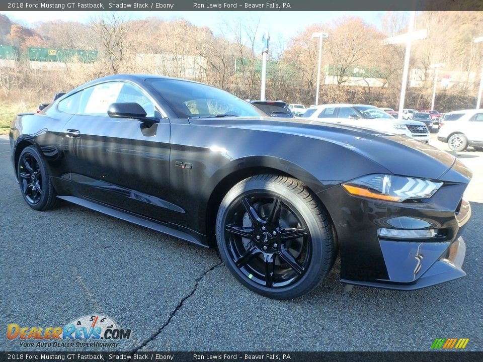 2018 Ford Mustang GT Fastback Shadow Black / Ebony Photo #9