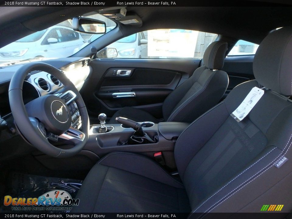 2018 Ford Mustang GT Fastback Shadow Black / Ebony Photo #11