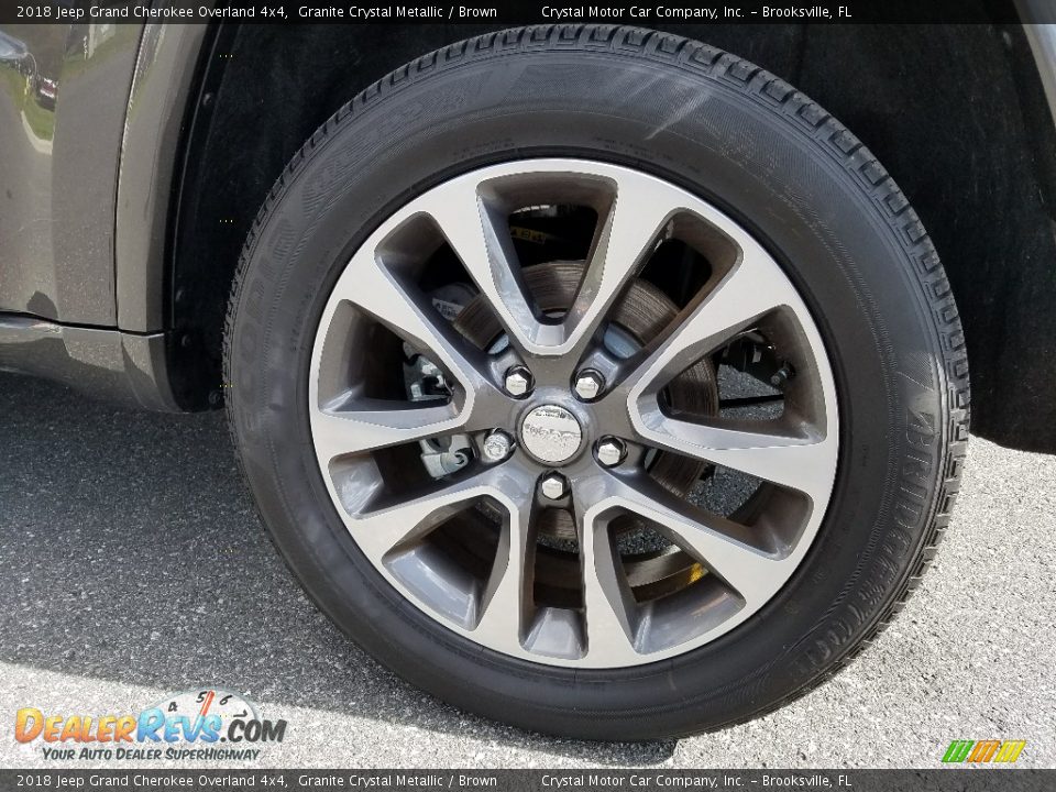 2018 Jeep Grand Cherokee Overland 4x4 Wheel Photo #20