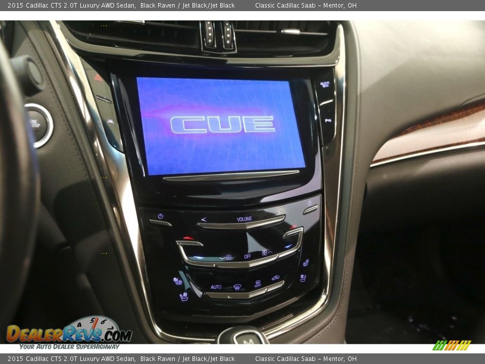 2015 Cadillac CTS 2.0T Luxury AWD Sedan Black Raven / Jet Black/Jet Black Photo #10