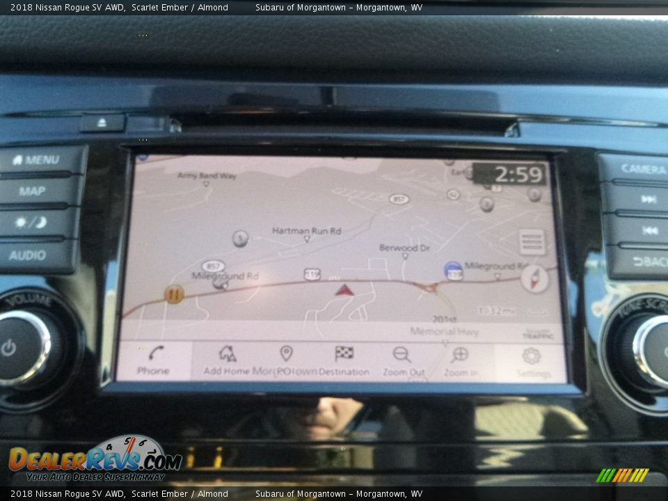 Navigation of 2018 Nissan Rogue SV AWD Photo #18