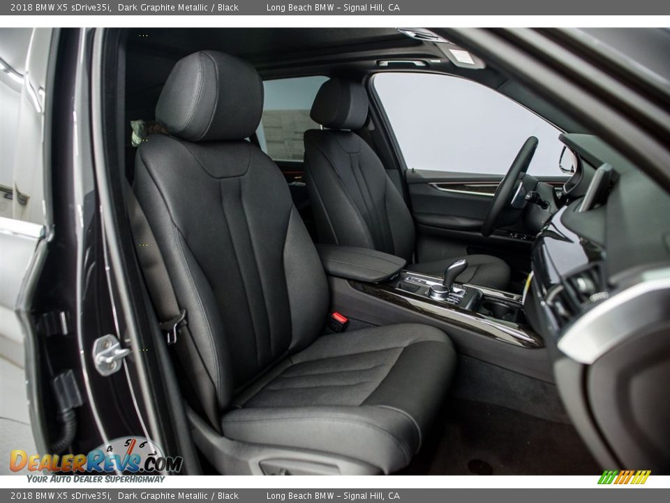 2018 BMW X5 sDrive35i Dark Graphite Metallic / Black Photo #2