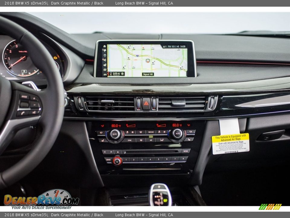 2018 BMW X5 sDrive35i Dark Graphite Metallic / Black Photo #5