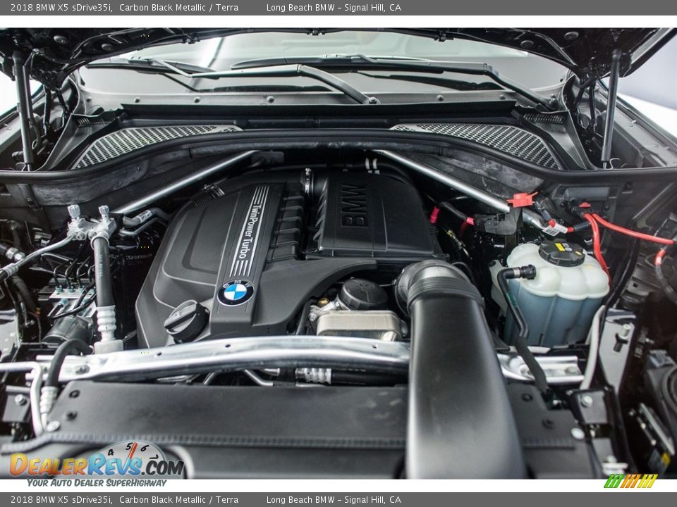2018 BMW X5 sDrive35i Carbon Black Metallic / Terra Photo #8