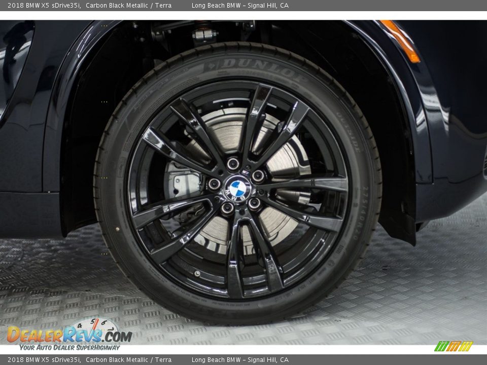 2018 BMW X5 sDrive35i Carbon Black Metallic / Terra Photo #9