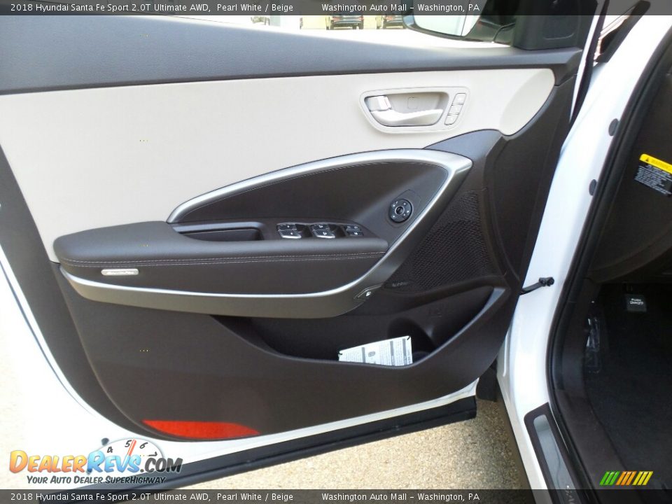 Door Panel of 2018 Hyundai Santa Fe Sport 2.0T Ultimate AWD Photo #13