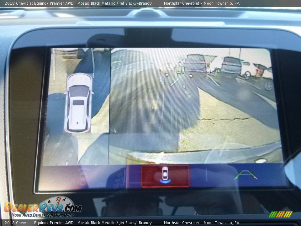 2018 Chevrolet Equinox Premier AWD Mosaic Black Metallic / Jet Black/­Brandy Photo #20