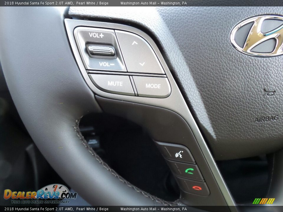 Controls of 2018 Hyundai Santa Fe Sport 2.0T AWD Photo #16