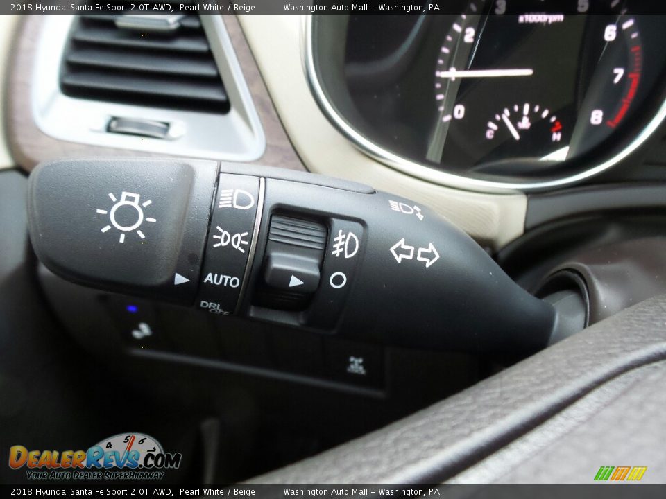 Controls of 2018 Hyundai Santa Fe Sport 2.0T AWD Photo #17