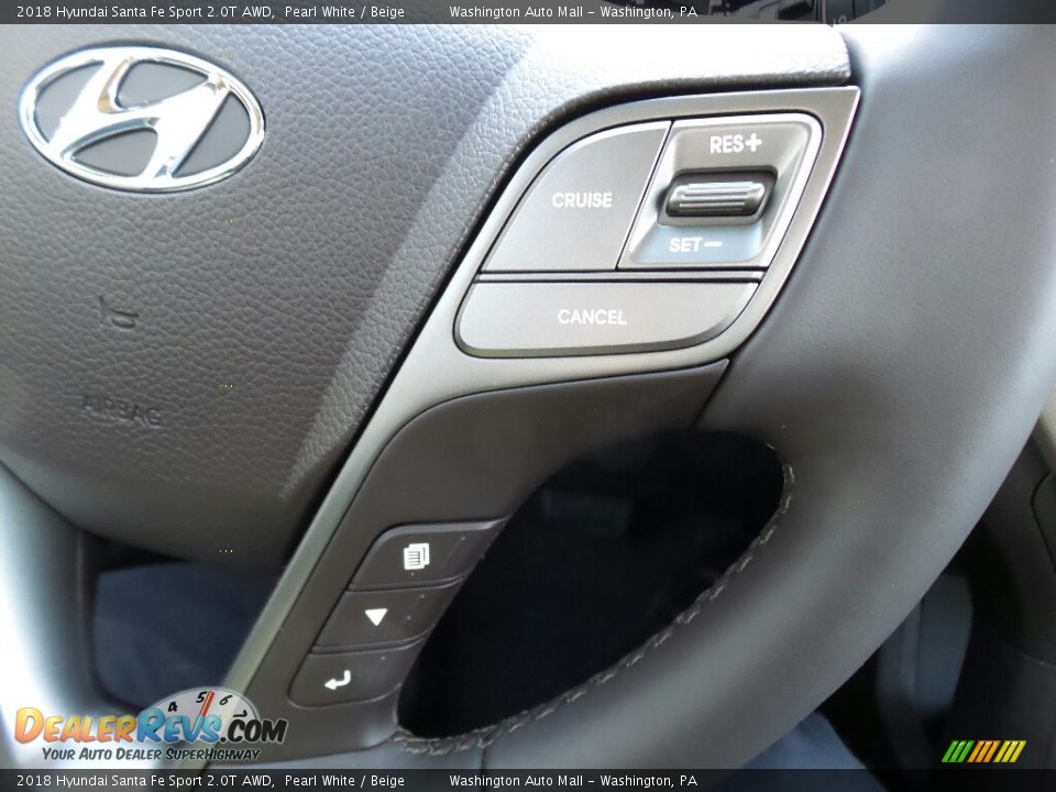 Controls of 2018 Hyundai Santa Fe Sport 2.0T AWD Photo #18