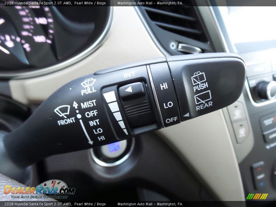 Controls of 2018 Hyundai Santa Fe Sport 2.0T AWD Photo #19